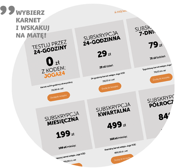 Karnety na jogę online w Joga Foksal VOD